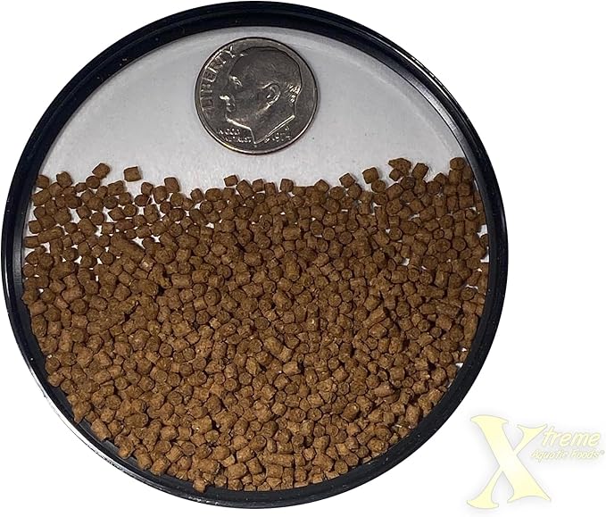Xtreme Community Peewee 1.5mm Pellets: Slow Sinking & Ideal for Community Fish - Boosts Immune & Digestive Health, Enhances Color & Energy, Max Protein Fish Food – USA Farm Grown (38oz)
