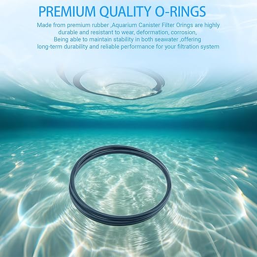 CF500UV Seal Ring for Canister Filters,Aquarium Filter Replacement Part for Aquatop’s CF-500UV & CF-500UVMKII Canister Filter Barrelheads