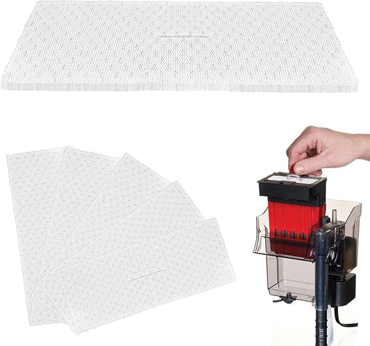 Bio-Screen for Fluval C4 Power Filter, 6-Pack Aquarium Filter Media, Bio Stratum Replacement Parts Aquaclear Canister Aquarium Fish Tank Biological Filter Media