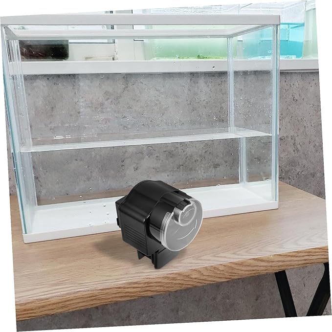 Happyyami Automatic Fish Feeder for Aquarium Electric Fish Food Feeding Tool with Timer and Betta Vacation Feeding Solution