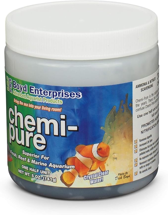 Boyd Enterprises ABE16706 Chemipure Filter Media for Aquarium, 5-Ounce