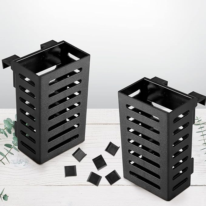 Dandat 8 Pcs Aquarium Plant Holder Hanging Aquarium Planter Cup with Different Size of Holder Aquatic Plant Pot Aquascape Decorations Accessories for Fish Tank