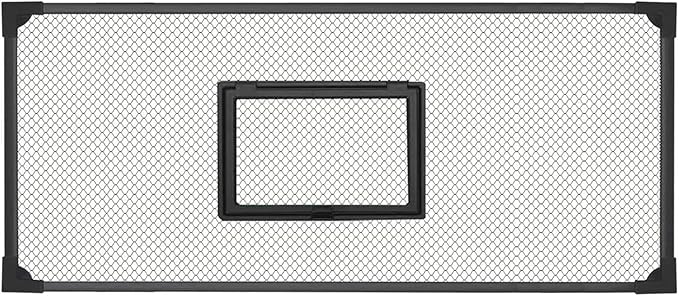 DIY Aquarium Hood with Jump Protection Mesh Cover for Tanks, 100x40cm