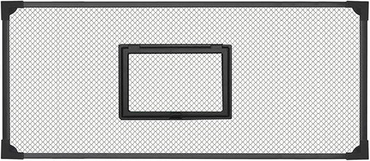 DIY Aquarium Hood with Jump Protection Mesh Cover for Tanks, 100x40cm