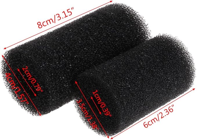 5 Pcs Sponge Aquarium Filter Protector Cover for Fish for Tank Inlet Pond Black Aquarium Heater Light Thermometers Gravel Sand Decorations Filter Fish Tank Filter Decorations Fish