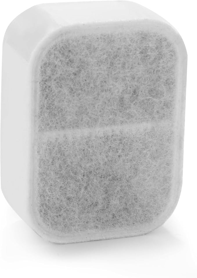 OWNPETS Replacement Cotton Activated Carbon Filters for Cat Dog, Pet Water Drinking Fountain 3 Packs