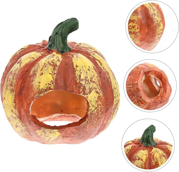 LIOOBO 2pcs Resin Fish Cave Wear-Resistant Decorative Aquarium Decor for Fall Aquarium Decor