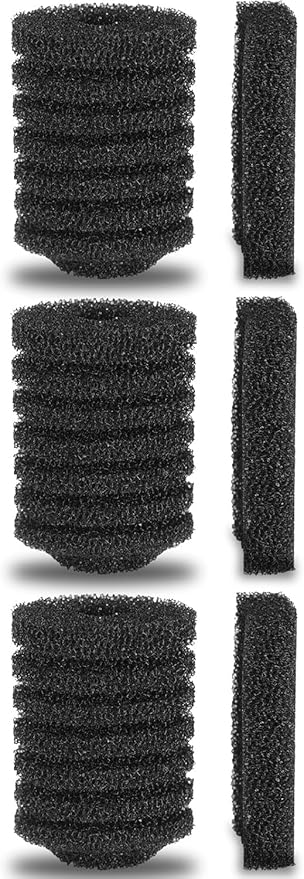 TARARIUM JQP1000 Aquarium Filter Sponge Replacement Filters (Filter Sponges for JQP-1000F)