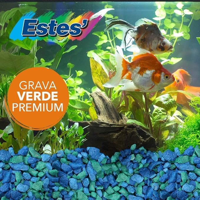 Lake Green Aquarium Gravel for Freshwater Aquariums, 5-Pound Bag