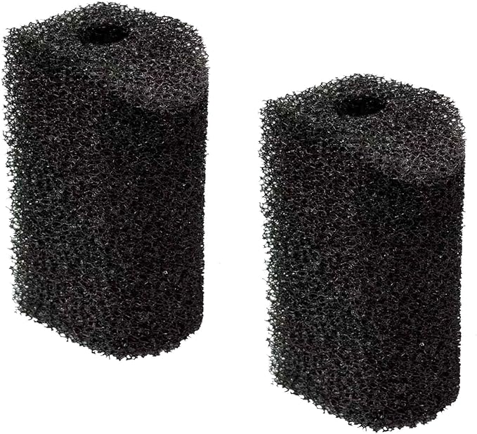 Aquarium Filter Sponge, Compatible with Penn-Plax Cascade 600 Filter, Provides Physical and Biological Filtration for Aquariums(2 Sponge)