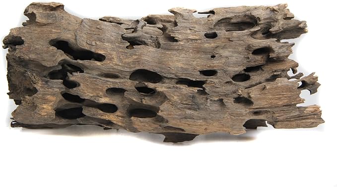 emours Driftwood Branches Reptiles Aquarium Decoration Assorted Size,(5.5-8 inch in Length),4 Pieces (Shrimp Wood)