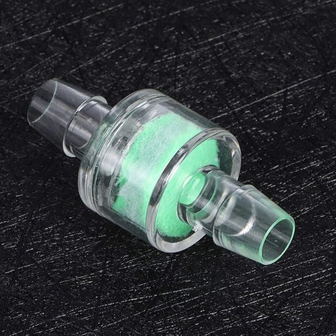 10PCS Aquarium Filter Tube, ABS Silicone Tube Filter, Plastic Fish Tank Check Valve for Fish Tanks and Aquarium(8MM)