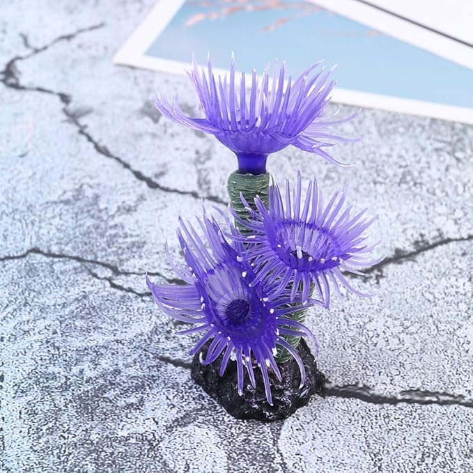 POPETPOP Aquarium Coral: Resin Fish Tank Reef Artificial Coral for Aquarium Decoration
