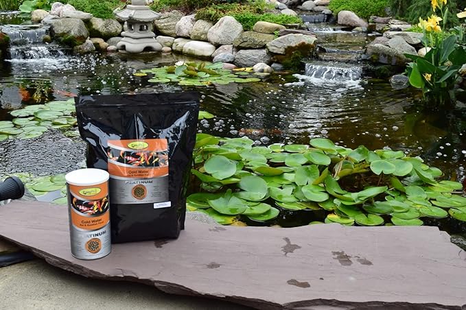 EasyPro CWF5 Cold Water Koi and Goldfish Food | Wheat Germ Spring and Fall Formula | Low Protein and Low Fat | Floating Pellets 5mm | 5 lb