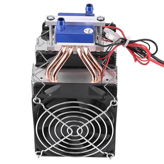 Semiconductor Cooler DC 12V Thermoelectric Cooler Semiconductor Refrigeration Water Chiller Cooling Device for Fish (120W Electroniccomponentfan (180W (Suitable for 40L Fish