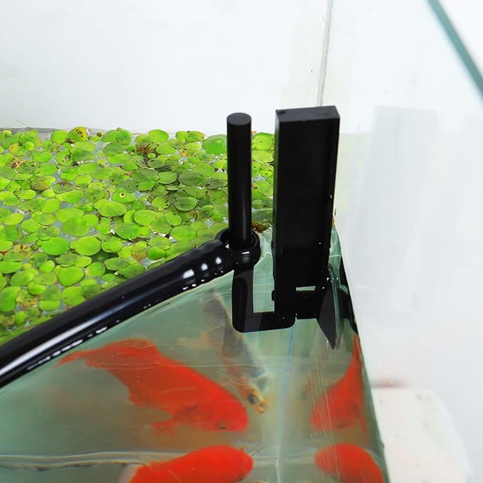 HOZOE Aquarium Floating Plant Corral, Intercepting Floating Plants from Filters and Heaters, Adjustable Height with Water Level, Can Be Used to Framed and Frameless Aquariums. (Style 1)