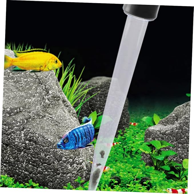DOITOOL 2sets 30ml Aquarium Pipette Cleaner Fish Tank Sand Vacuum Aquarium Mini Gravel Vacuum Waste 2pcs*2