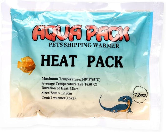 SubstrateSource Shipping Warmer Heat Pack - 10 Pack 72HR Disposable No-Shake 50-65C Heat Pad for Plants, Reptiles & Live Animals Shipments, 18x12.8cm