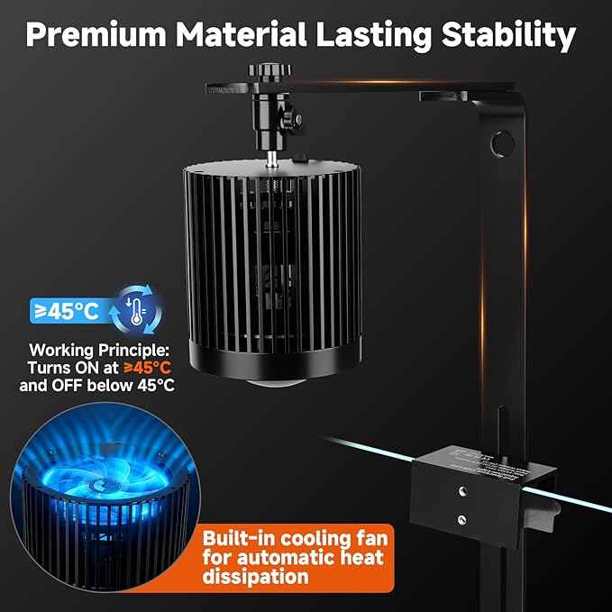 fishkeeper Clip On Aquarium Light, 24/7 Fish Tank Light with Timer, DIY 3 Colors & 10 Brightness Full Spectrum Aquarium LED Lights with Adjustable Metal Clamp for Freshwater Plants Fish Tanks (60W)