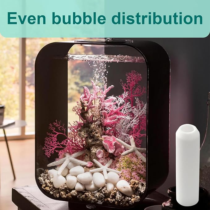 5 Pack Air Stone Replacement for All Biorb Aquariums, Flow/Halo Series 15 Acrylic 4 Gallon Aquarium, Aquarium Filter Accessories