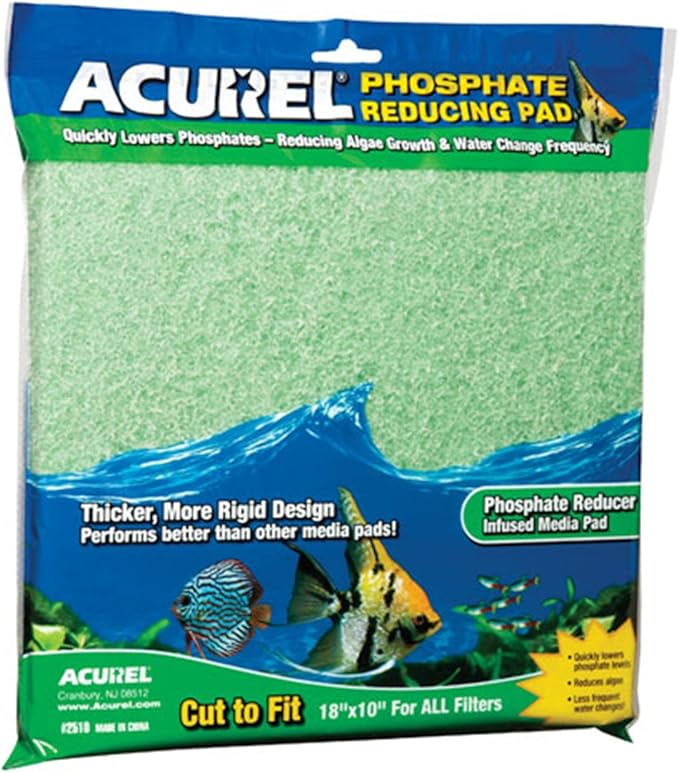 PHOSPHATE REDUCING INFUSED MEDIA PAD