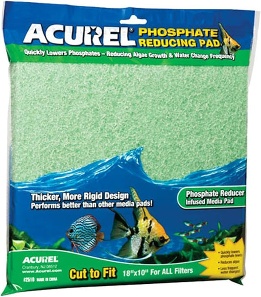PHOSPHATE REDUCING INFUSED MEDIA PAD