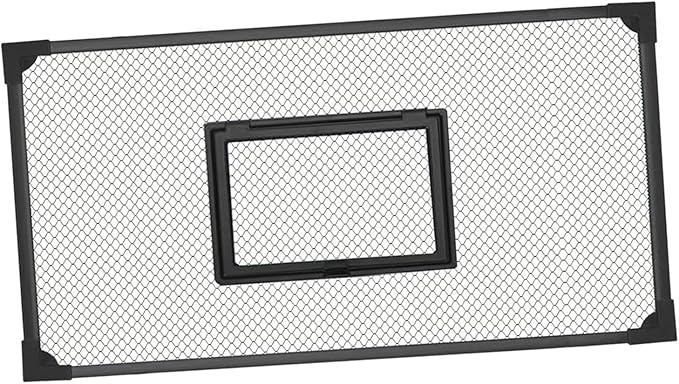 DIY Aquarium Hood with Jump Protection Mesh Cover for Tanks, 80x40cm