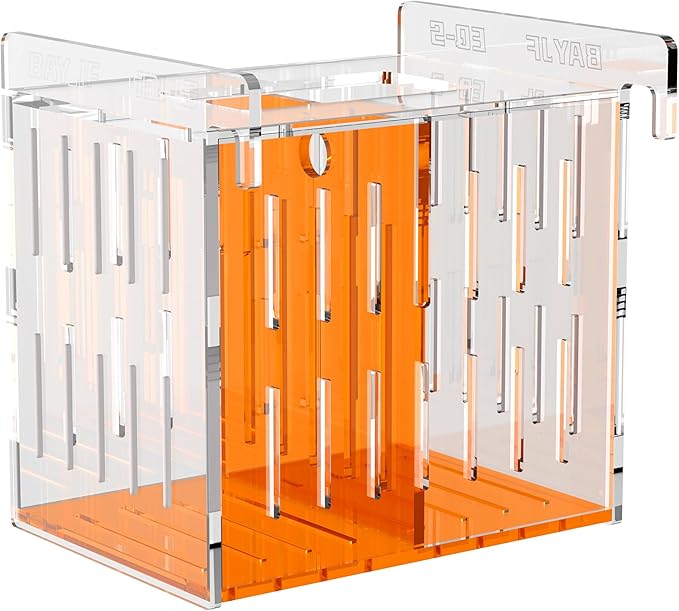 Acrylic Acclimation Box for Saltwater Fish and Reef Coral Quarantine Isolation Box for Aquarium Fish Hydroponic Plant External Breeding Box