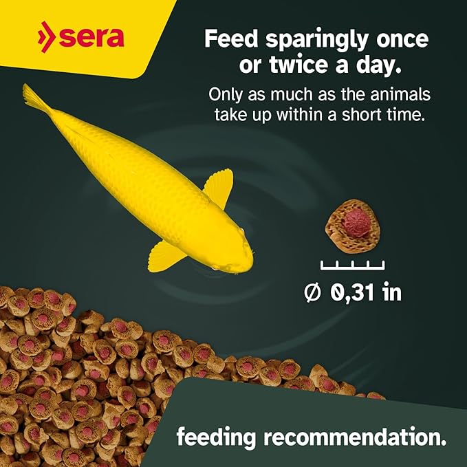 Sera Koi Professional Summer 4.85lb | Energizing for Warm Seasons | Optimal Growth & Strong Immune System | Rich in Vitamins, Minerals, Proteins | for Water Temperatures Above 63°F