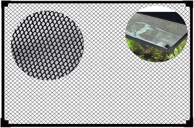 Mesh Screen Netting for Fish, DIY Magnetic Fish Tank Lid Multiple Sizes