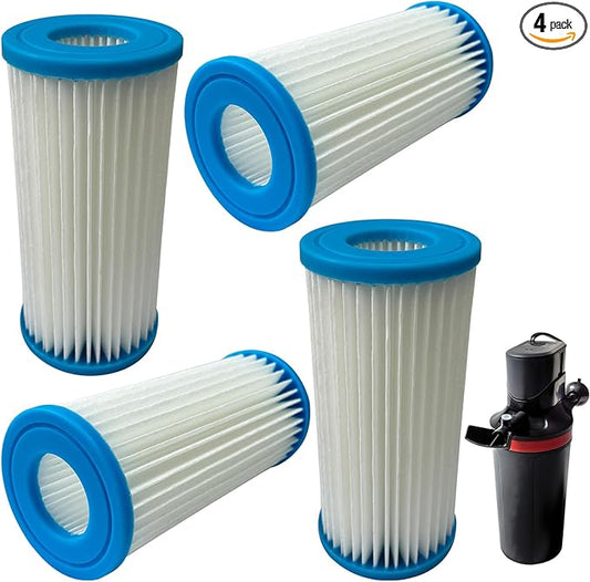 4 Pack Micron Cartridge Compatible with Marineland Magnum ML90770 Canister Filters & Polishing Internal Canister Filter ML90770, Compare to Part# PA0140