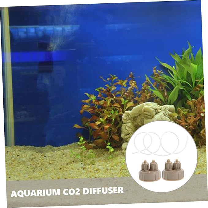 Diy Co2 Generator Bottle Caps with 1M Tube Aquarium Accessories for Aquarium Co2 Reactor Fish Tank Co2 System Replacement Caps