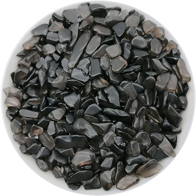 335g Assorted Tea Quartz Crystals Rocks Tea Crushed Crystal Quartz Tumbled Rocks and Crystals