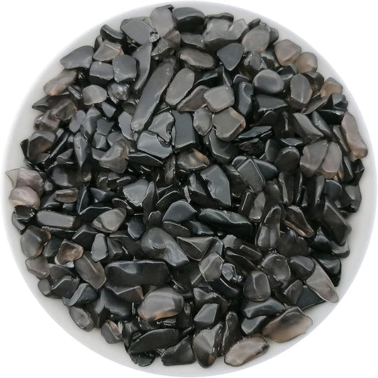 335g Assorted Tea Quartz Crystals Rocks Tea Crushed Crystal Quartz Tumbled Rocks and Crystals