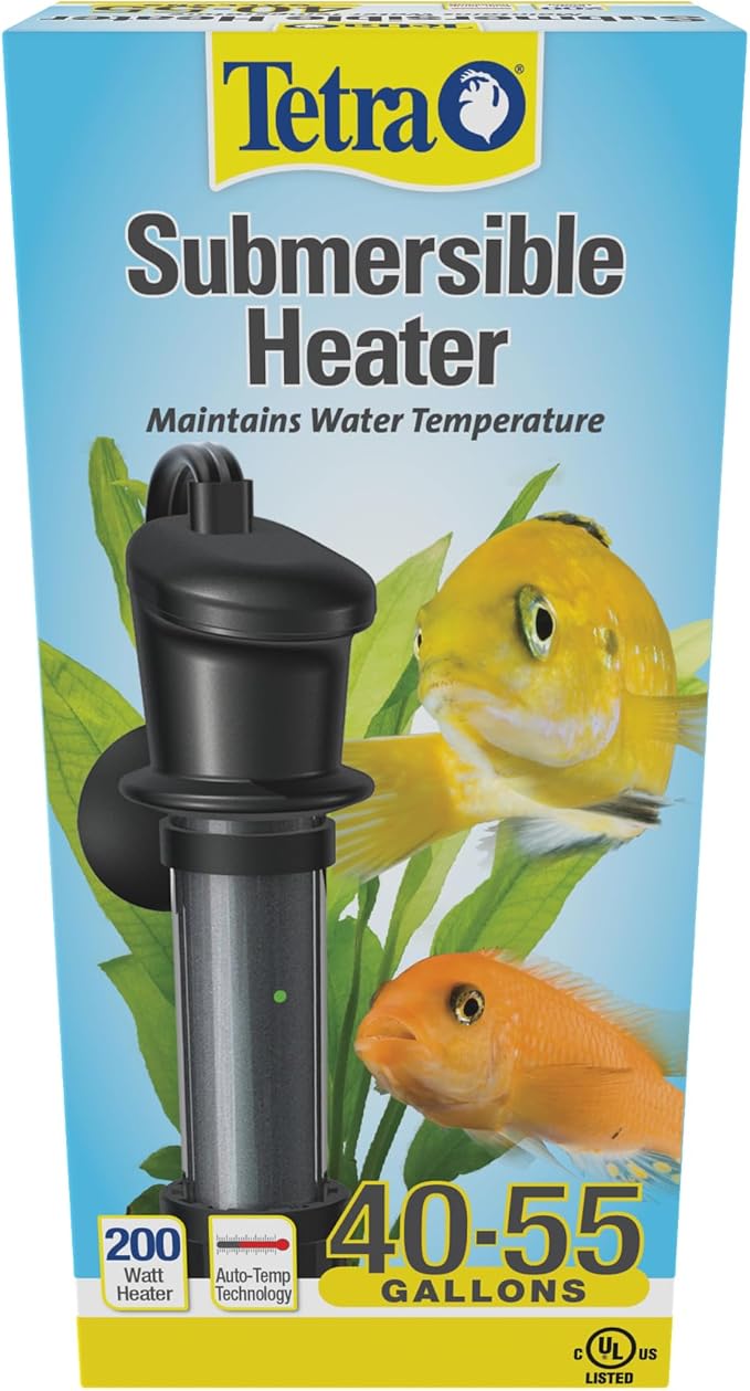 Tetra Submersible Heater With Electronic Thermostat, 200-Watt