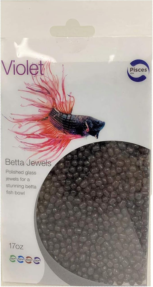 Pisces AM-BETTA105 17 oz Violet Betta Jewels, One Size