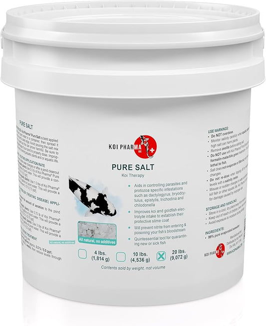 Pure Salt Koi Therapy - All-Natural (20 Pound)