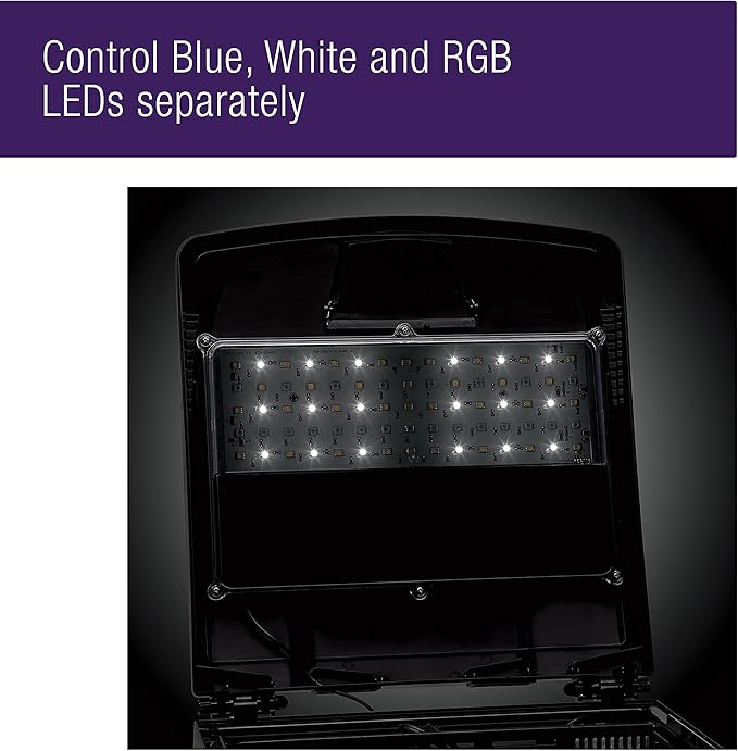 Coralife BioCube, Aquarium Kit, Nano Tank, Customizable LED Lighting, for Saltwater and Freshwater Environments, 16 Gallons