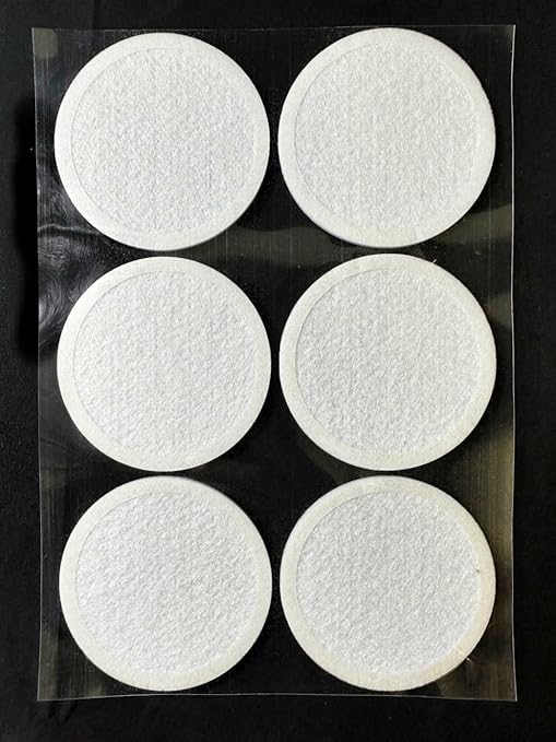 Myco Labs Microppose Original Synthetic Polyfil 2.5" Monotub Adhesive Filter Disks (6-Pack)