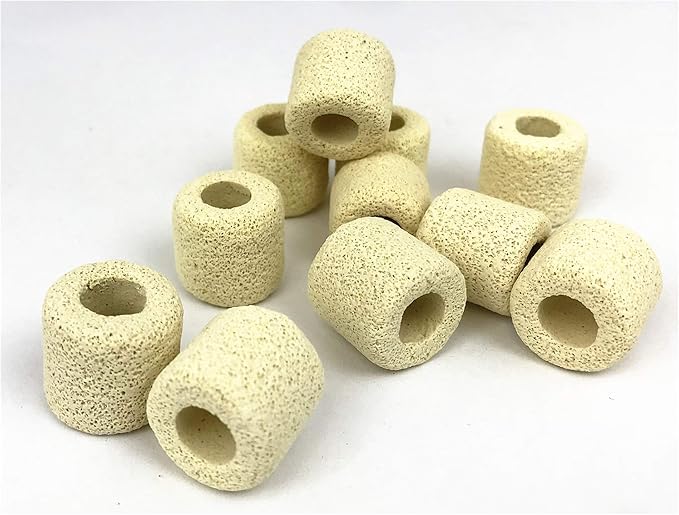 Ceramic Filter Media Bio Filter Rings 0.7lb / 2lb / 4lb / 8lb (4lbs)