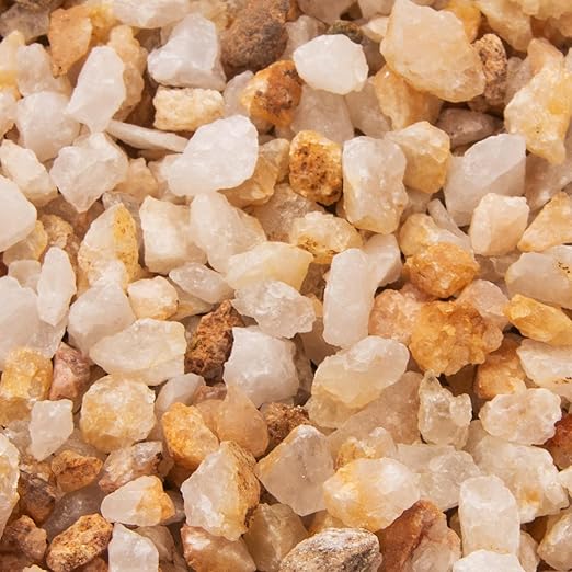 18 Pounds Natural Decorative Sand,Coarse Sand Stone,Coarse Silica Sand,use in Aquariums,Crafts,Decor,Vase Filler,Succulent Rocks
