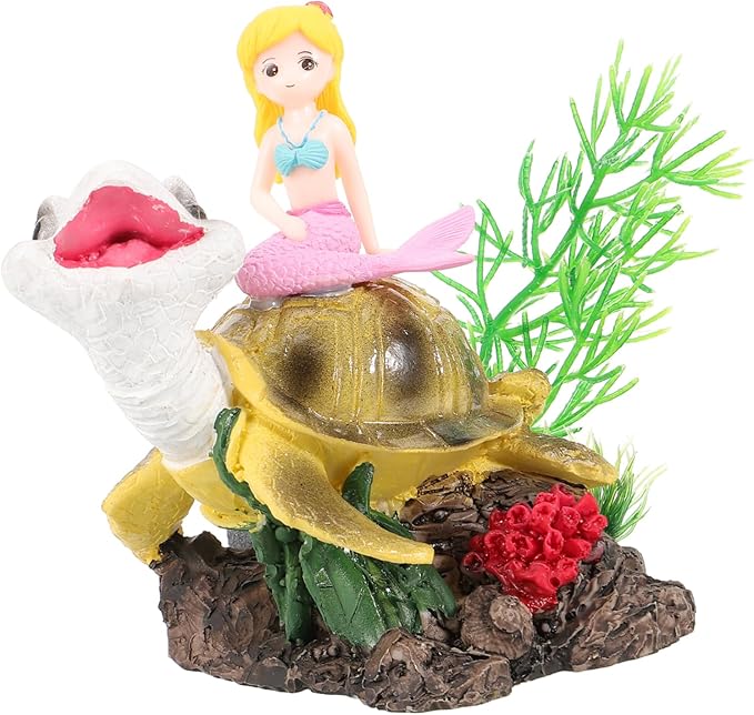 5pcs Fish Tank Landscaping Sand Table Mermaid Prop Aquarium Decor Aquarium Mermaid Ornament Fairy Garden Ornament Fish Tank Decor Tabletop Decor Betta Fish Fak