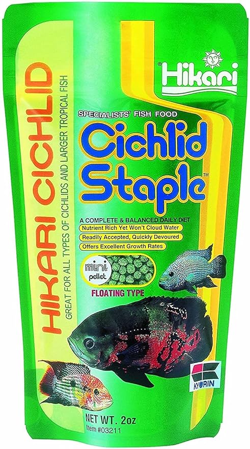 Hikari Cichlid Staple Mini Pellet -- 8.8 oz