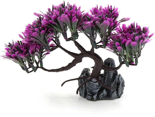 uxcell Plastic Tree rium Tank Landscape Decoration Home Decor 5.1inch High