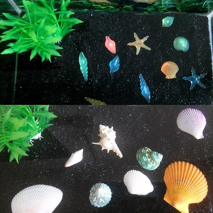 OMEM Aquarium Stone Decorations,Quartz Sand Aquarium Fish Tank Gravel Decorations,Gravel Pebble,Aquarium Decor (2.2 lb(1kg))
