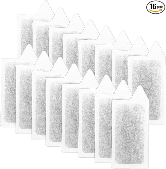 Small Aquarium Filter Cartridges Replacement Compatible with Tetra Whisper 3i Internal Filters, Frameless Design Filter Refills Work with 3-10 Gallons Small Fish Tank
