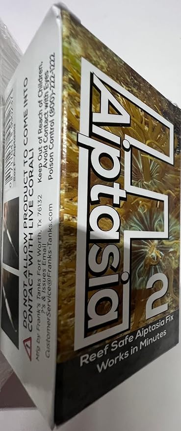 Generic Frank's Aquarium Products F AIPTASIA & MAJANO Frank's Tanks Saltwater Aquarium Last Food (2 Oz Bottle), 1 Ounce (Pack of 1)