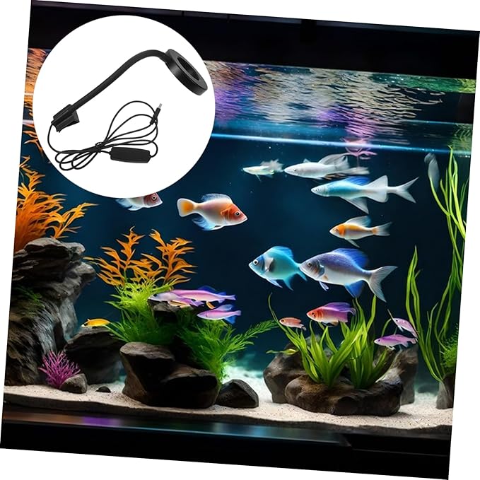 Levemolo Led Aquarium Light USB Connectivity Fish Tank Lamp for Aquariums Energy-efficient Illumination for Aquatic Plants and Fish Design