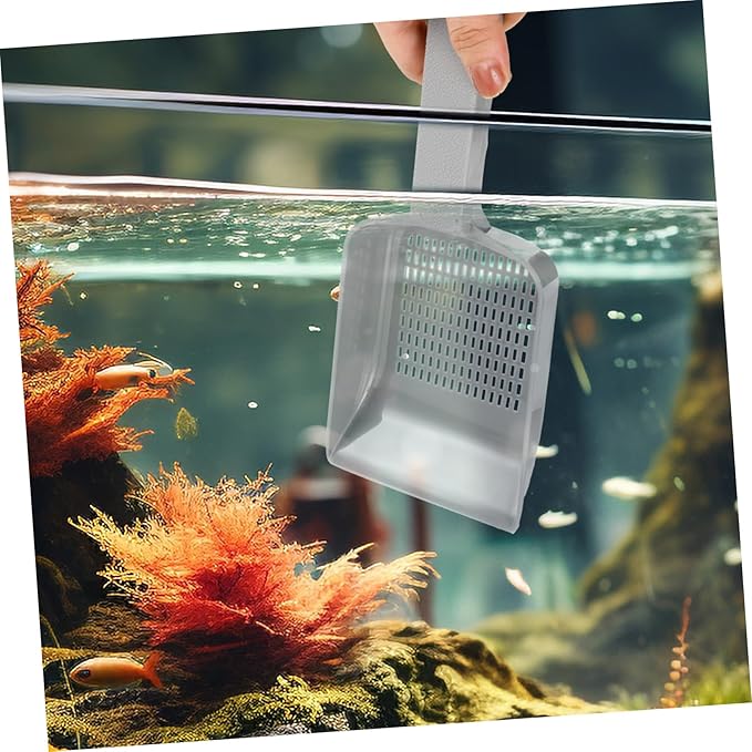 Yardwe 2pcs Fish Tank Shovel Hand Scoop Sediment Clearing Tool Garden Scoop for Soil