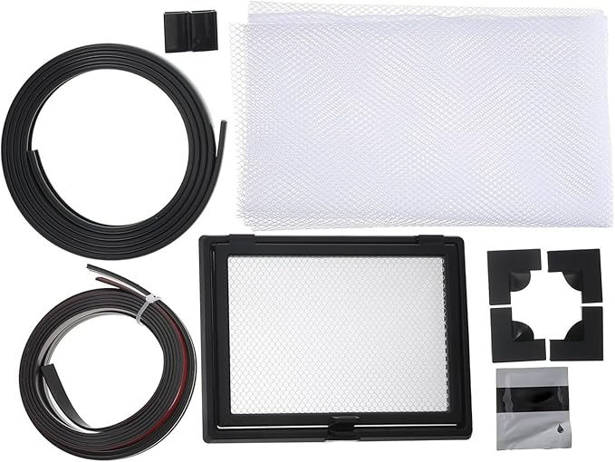 Magnetic Fish Tank Cover Net - Aquarium Lid Mesh Top Hood Anti-Jumping Aquarium Cover - Replacement Accessories for Fish Bowl Terrarium 60x30cm/24 x12